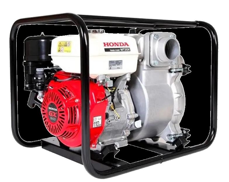 Motobomba Honda WT30 tragasólidos 3 pulgadas